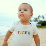 Finn + Emma graphic bodysuit | tiger - 