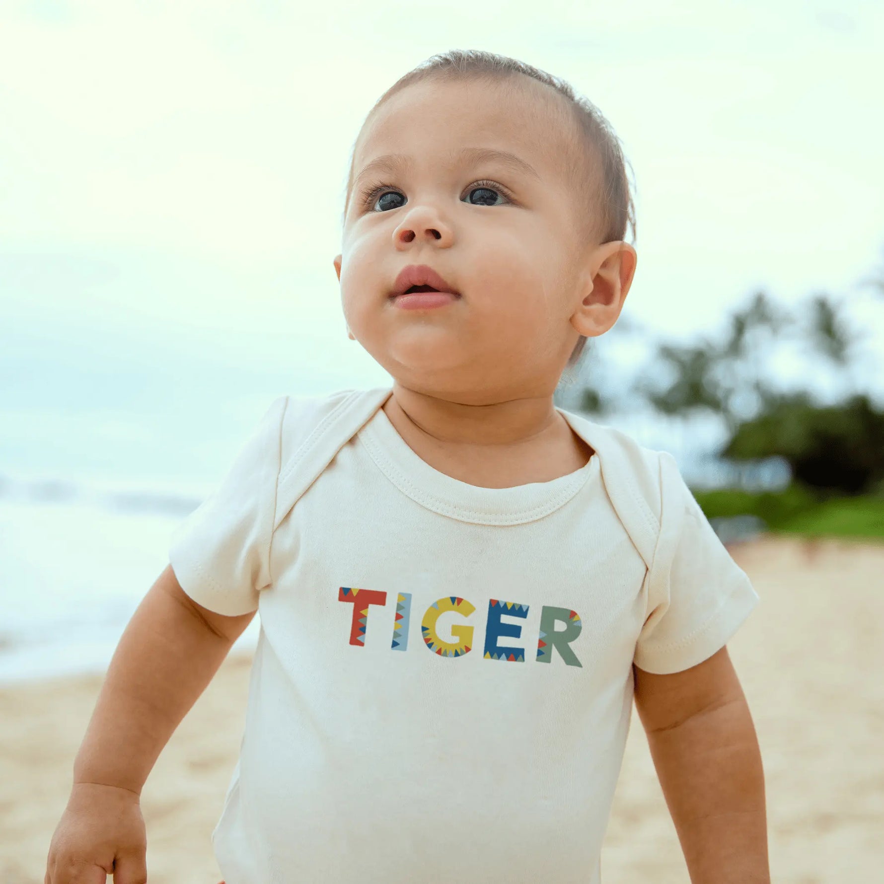 Finn + Emma graphic bodysuit | tiger - 