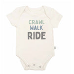 Finn + Emma graphic bodysuit |crawl walk ride - 