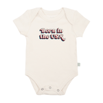 Finn + Emma graphic bodysuit | born in the usa - 