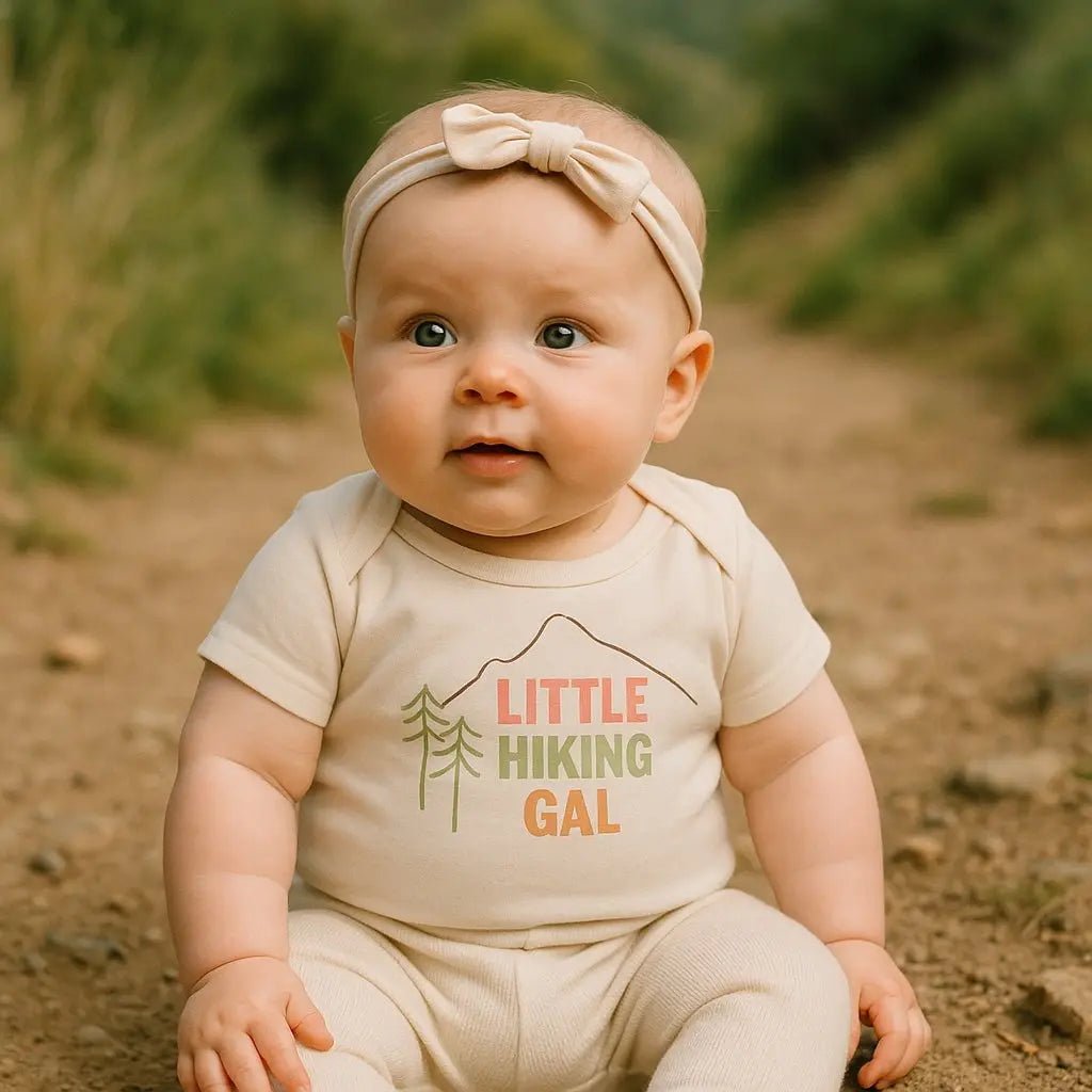 Finn + Emma graphic bodysuit | hiking gal - 