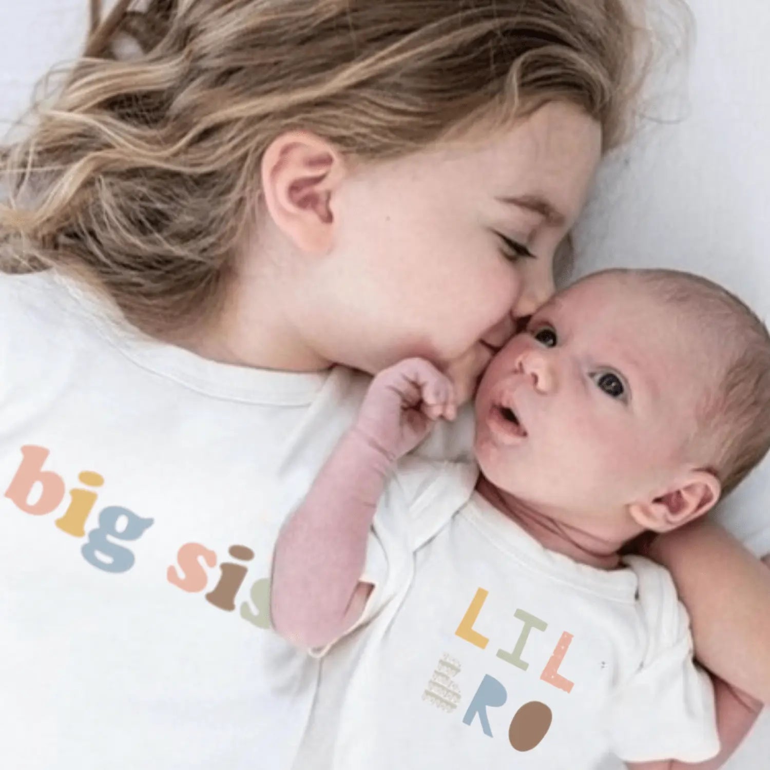 Finn + Emma graphic bodysuit | lil sis desert bloom - 