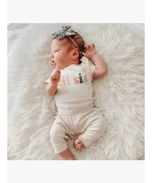 Finn + Emma graphic bodysuit | lil sis desert bloom