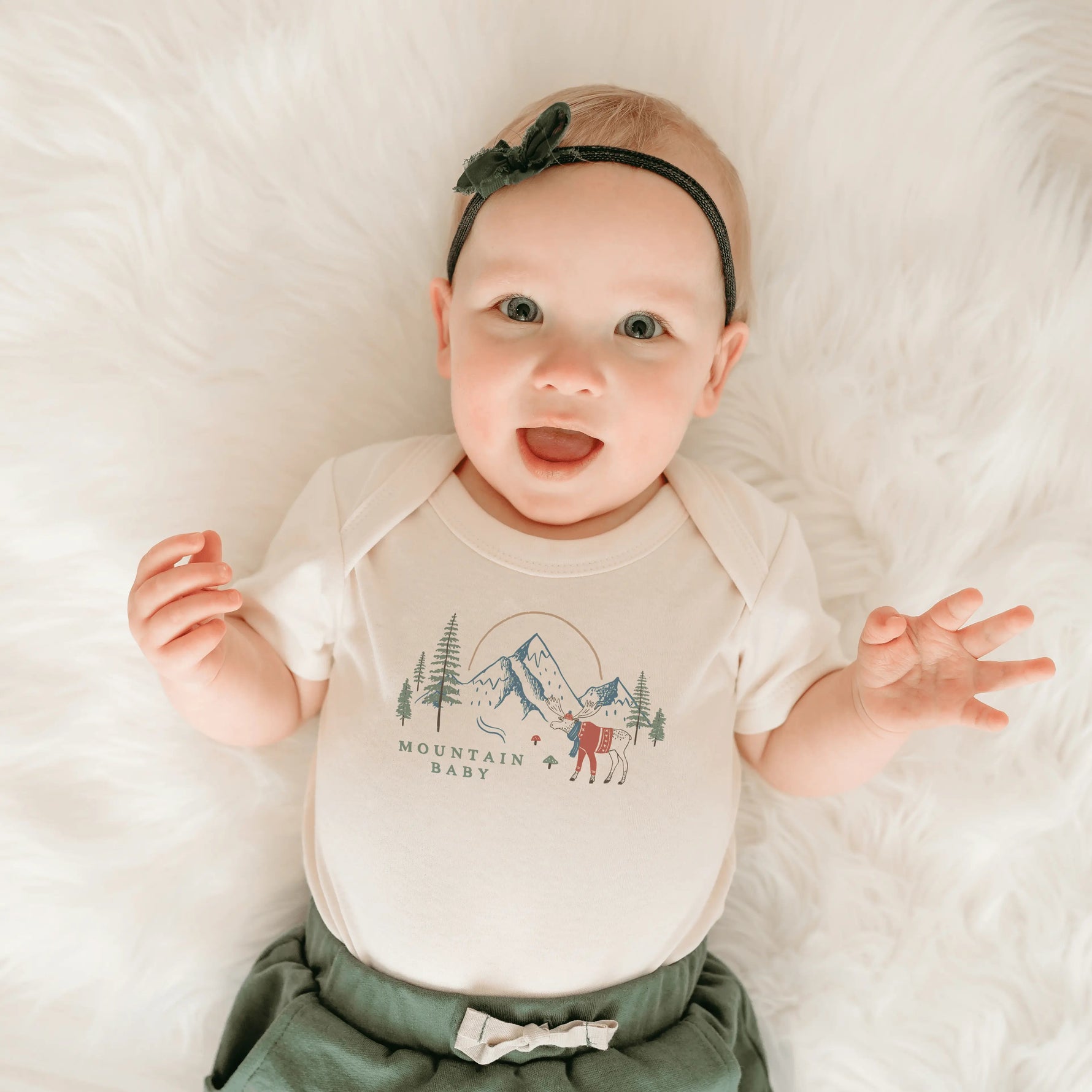 graphic bodysuit | mountain baby - Sleeve, Baby & Toddler Clothing, Child, Toddler, Infant | Everetts Place