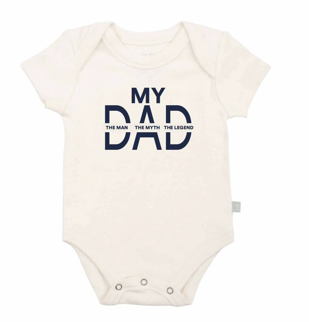 Finn + Emma graphic bodysuit | my dad - 
