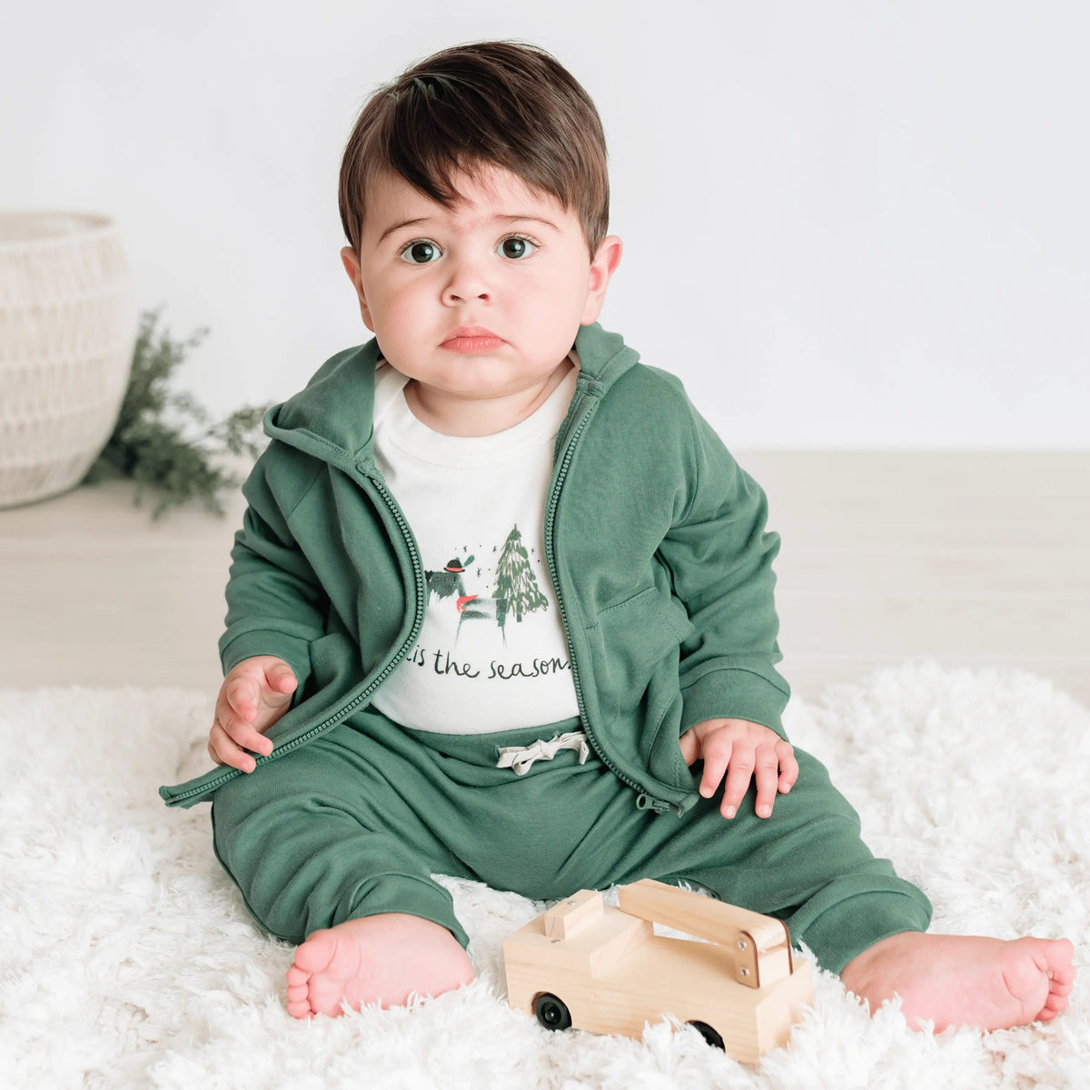 Finn + Emma graphic bodysuit | tis the season - 