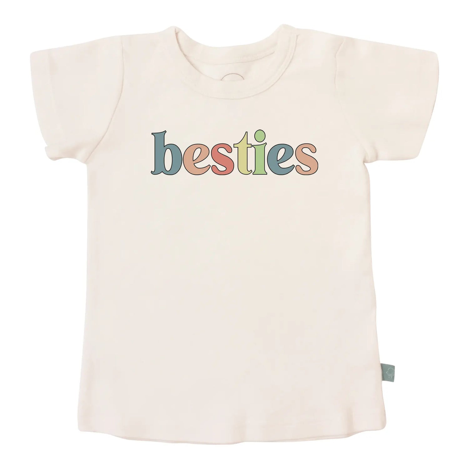 Finn + Emma graphic tee | besties - 