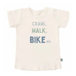 graphic tee | crawl walk bike - Active Shirt, Bicycle frame, Bicycle, Bicycles--Equipment and supplies, Bicycle Clothing | Everetts Place