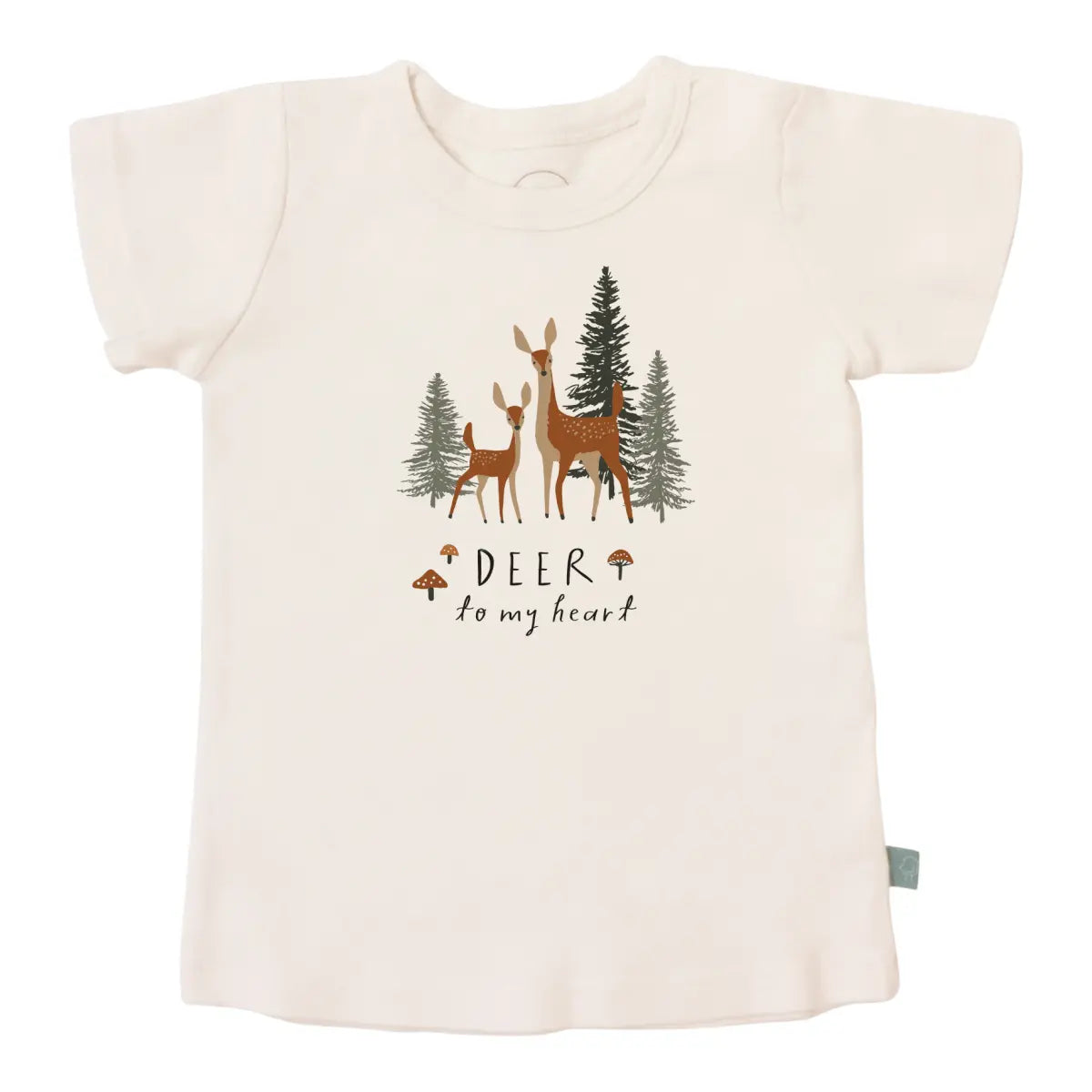 Finn + Emma graphic tee | deer to my heart - 