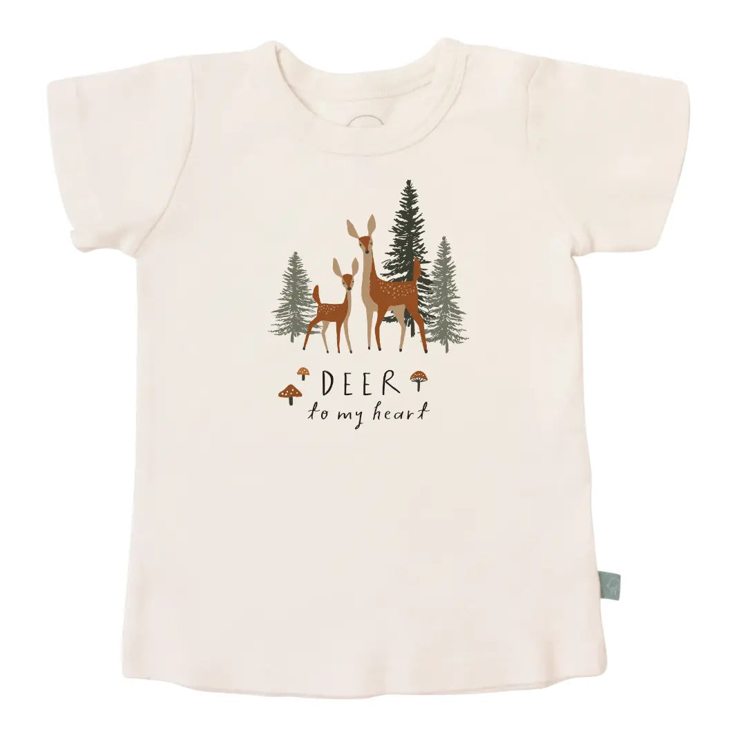 Finn + Emma graphic tee | deer to my heart - 
