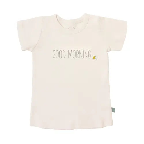 graphic tee | good morning - Sleeve, Active Shirt, Baby & Toddler Clothing, Happiness, Child | Everetts Place