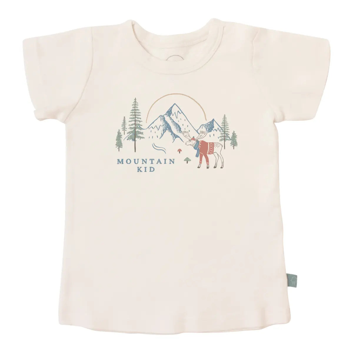 Finn + Emma graphic tee | mountain kid - 