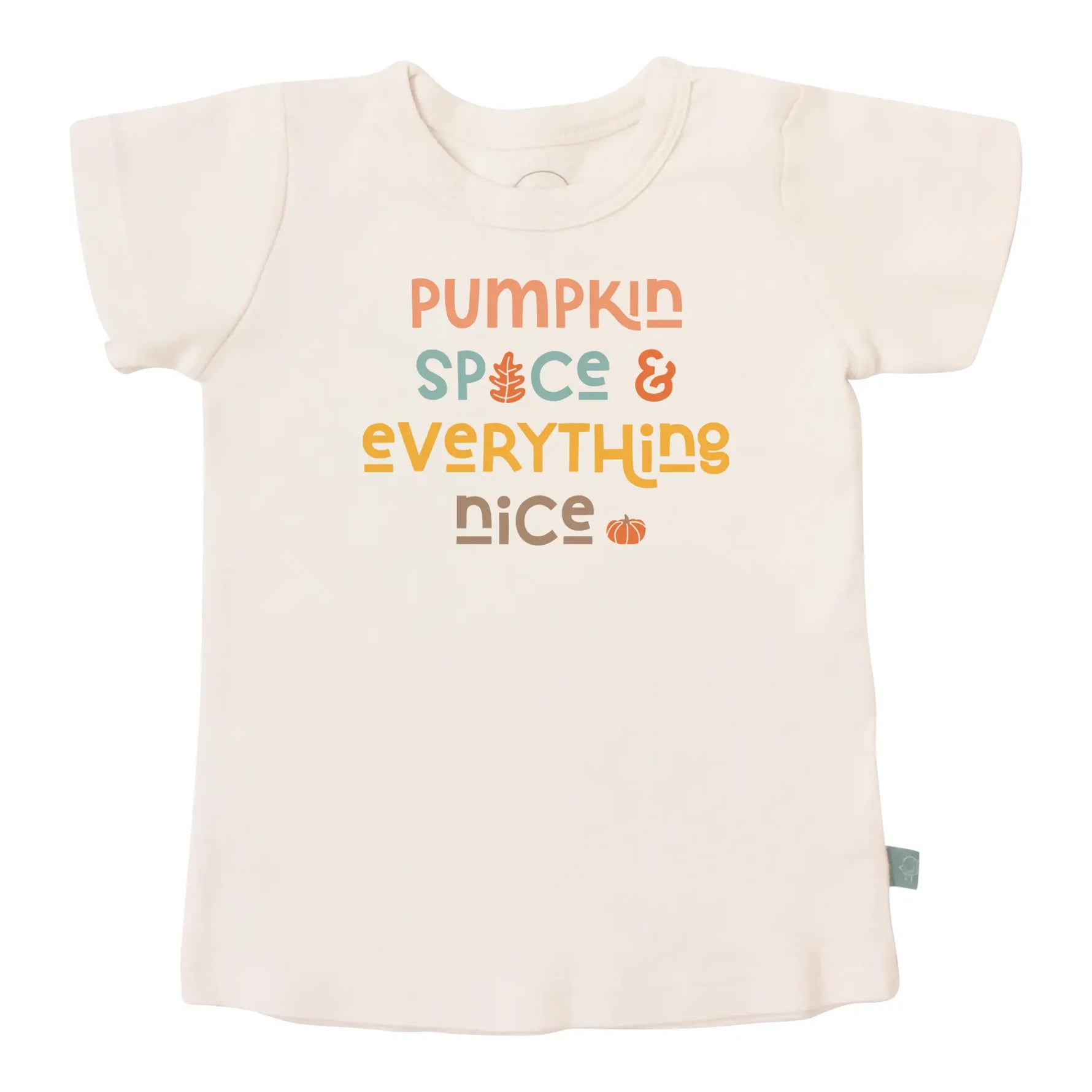 graphic tee | pumpkin spice nice - Sleeve, Baby & Toddler Clothing, Orange, Textile, Active Shirt | Everetts Place