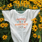 Finn + Emma graphic tee | pumpkin spice nice - 