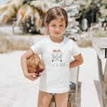 Finn + Emma graphic tee | beach bum - 
