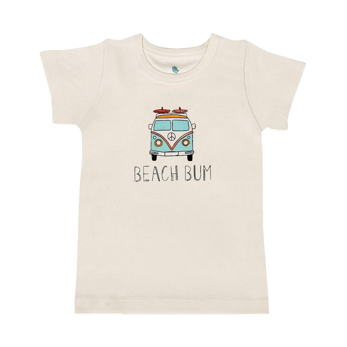 Finn + Emma graphic tee | beach bum - 