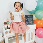 Finn + Emma graphic tee | big sis desert bloom - 
