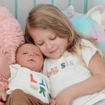 Finn + Emma graphic tee | big sis desert bloom - 