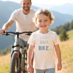 Finn + Emma graphic tee | crawl walk bike - 