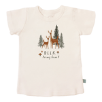 Finn + Emma graphic tee | deer to my heart - 