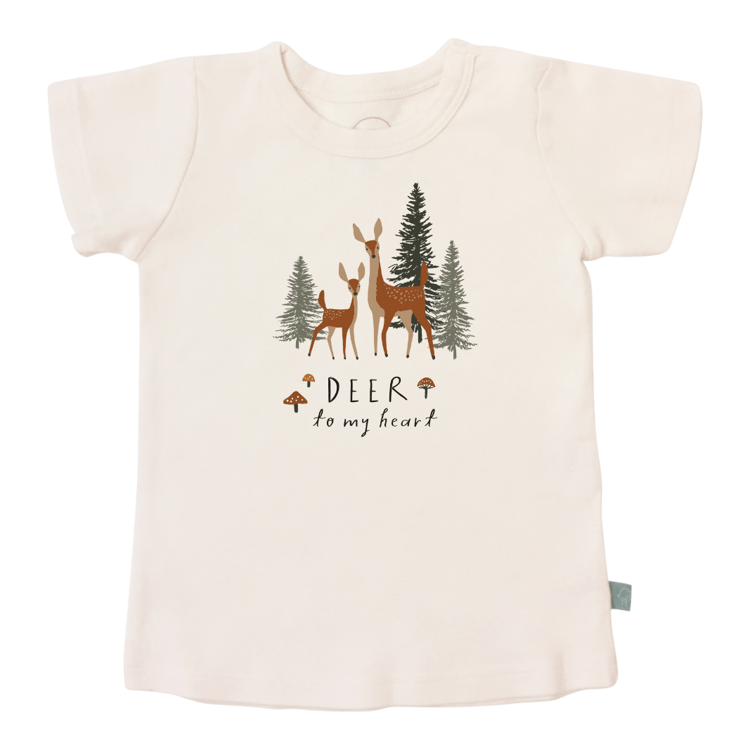 Finn + Emma graphic tee | deer to my heart - 