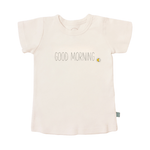 Finn + Emma graphic tee | good morning - 