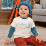 Finn + Emma graphic tee | on the slopes - 