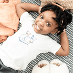 Finn + Emma graphic tee | snuggle bunny - 