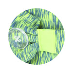 Three Little Tots Green & Blue Savior Headbands With Buttons For Masks - 