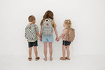 Mebie Baby Green Checkered Mini Backpack - 