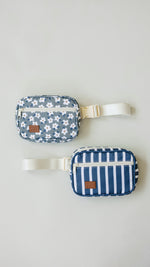 Mebie Baby Green Floral Mini Fanny Pack - 