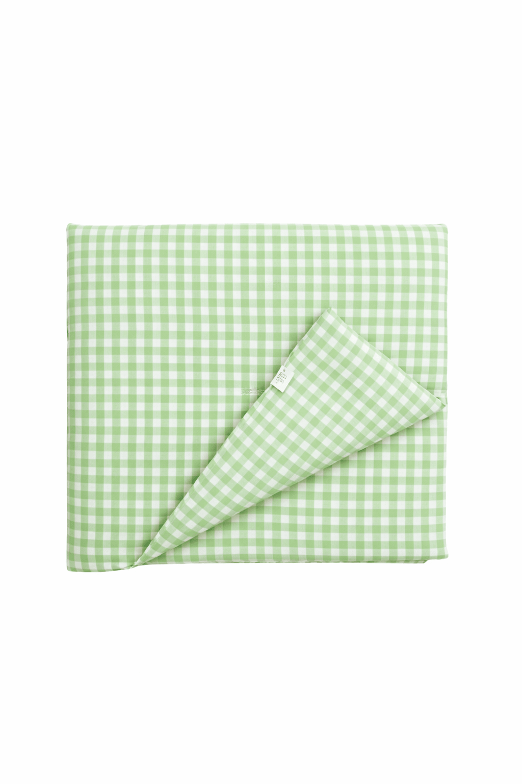 Little Mae & Co Green Gingham Crib Quilted BlanketEveretts Place