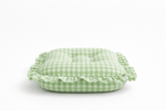 Little Mae & Co Green Gingham Ruffle Baby Lounger CoverEveretts Place