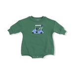 Angel Dear Green Golf Sweatshirt Bubble With Golf Cart Applique - Everetts Place Boutique - 