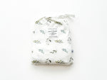Harp Angel Boutique Green Leaves Bamboo Changing Pad Cover | Bassinet & Lounger Cover Everetts Place