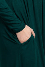 PinkBlush Green Long Sleeve Maxi Dress - 