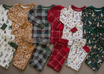 Mebie Baby Green Nutcracker Bamboo Cozy Sleep Set for Babies and Toddlers - 