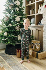 Mebie Baby Green Nutcracker Bamboo Cozy Sleep Set for Babies and Toddlers - 