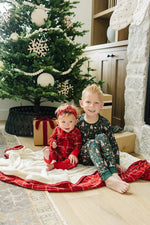 Mebie Baby Green Nutcracker Bamboo Cozy Sleep Set for Babies and Toddlers - 