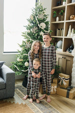 Mebie Baby Green Plaid Bamboo Cozy Set - 
