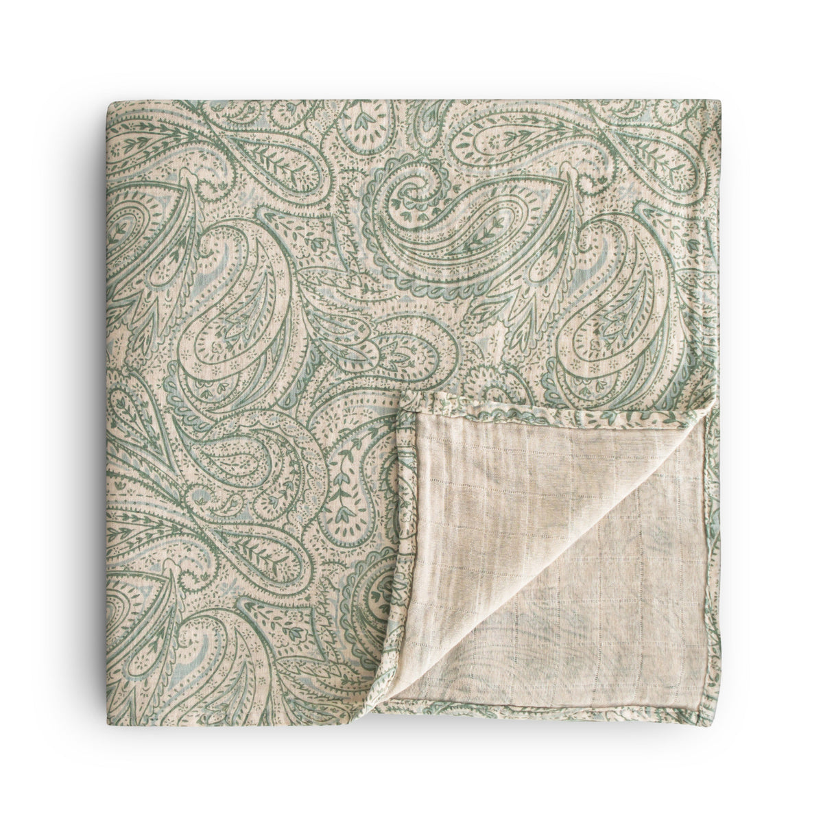 Organic Cotton Muslin Swaddle Blanket by Mushie
