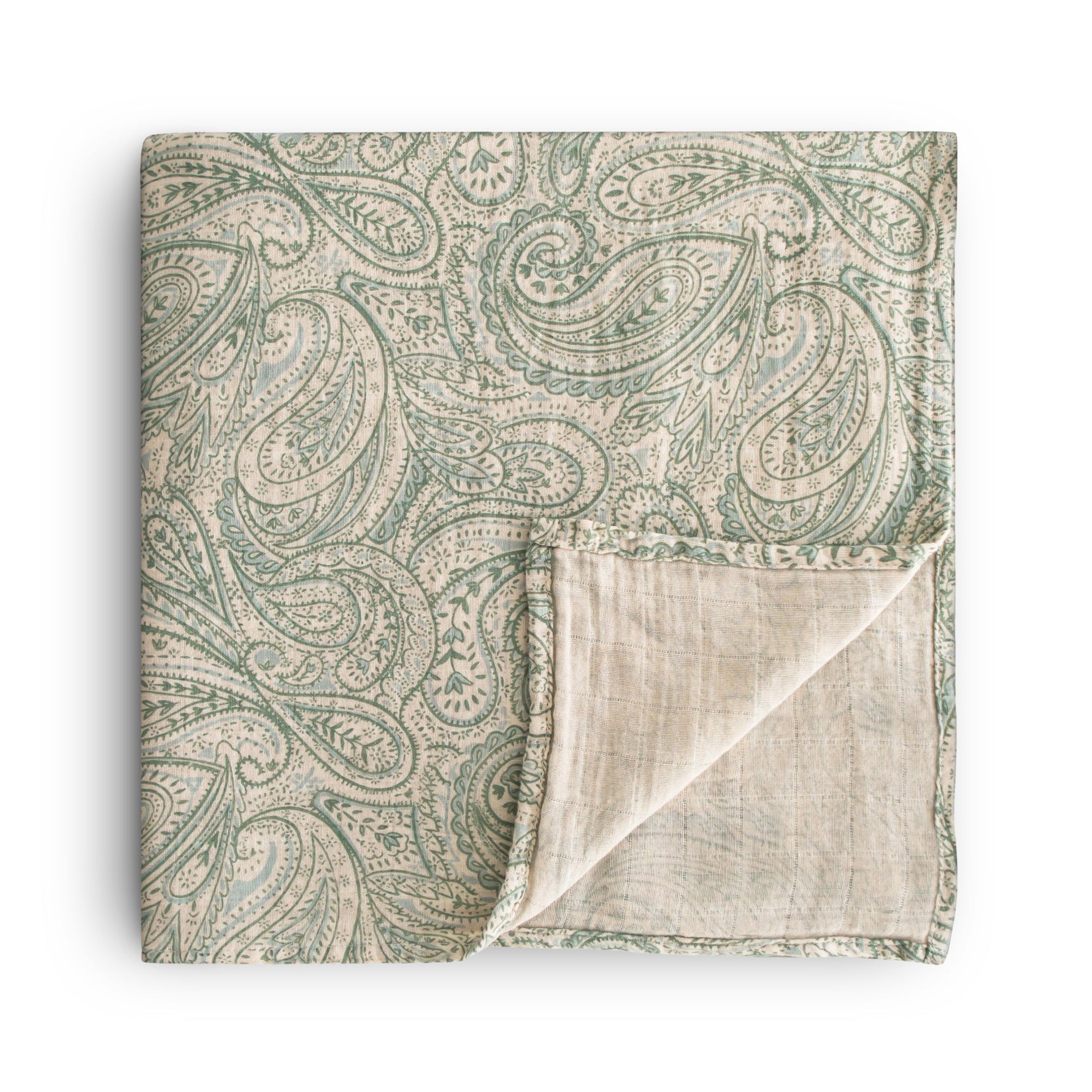 Organic Cotton Muslin Swaddle Blanket by Mushie