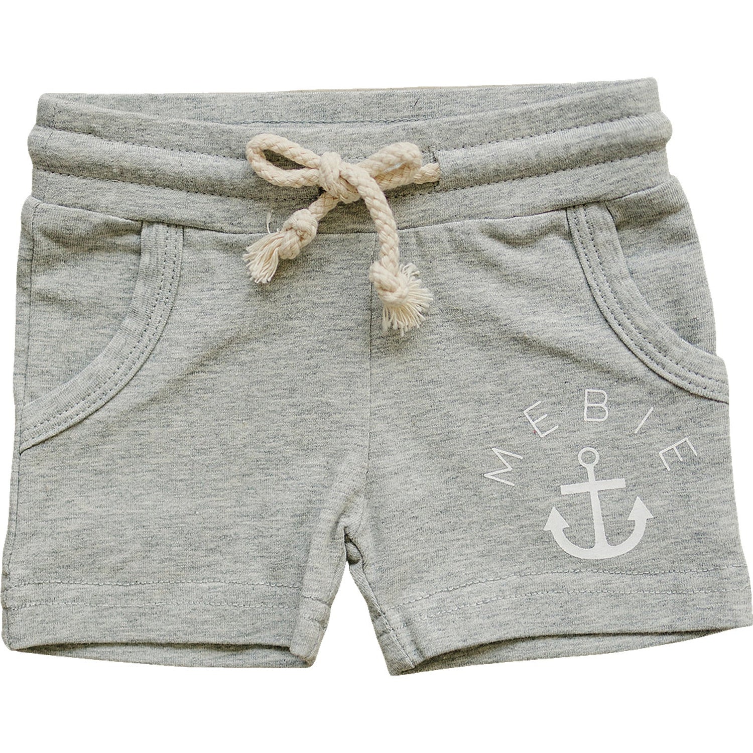 Grey Anchor Pocket Shorts - Shorts, White, Boardshorts, Active Shorts, Bermuda shorts | Everetts Place