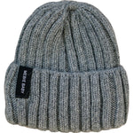Grey Chunky Knit Beanie - Knit cap, Headgear, Wool, Beanie, Cap | Everetts Place