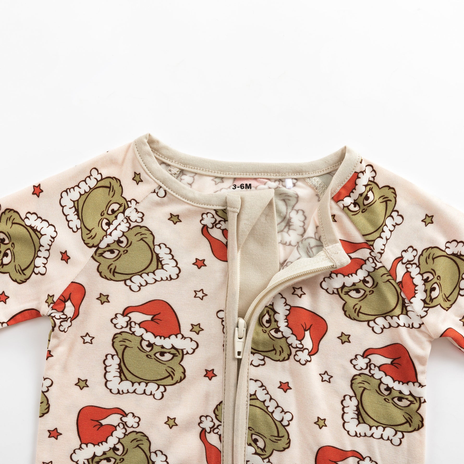 Dreamlet Grinchy Cheer (Convertible Zip Footies) - 