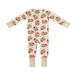 Dreamlet Grinchy Cheer (Convertible Zip Footies) - 