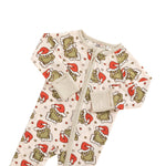 Dreamlet Grinchy Cheer (Convertible Zip Footies) - 