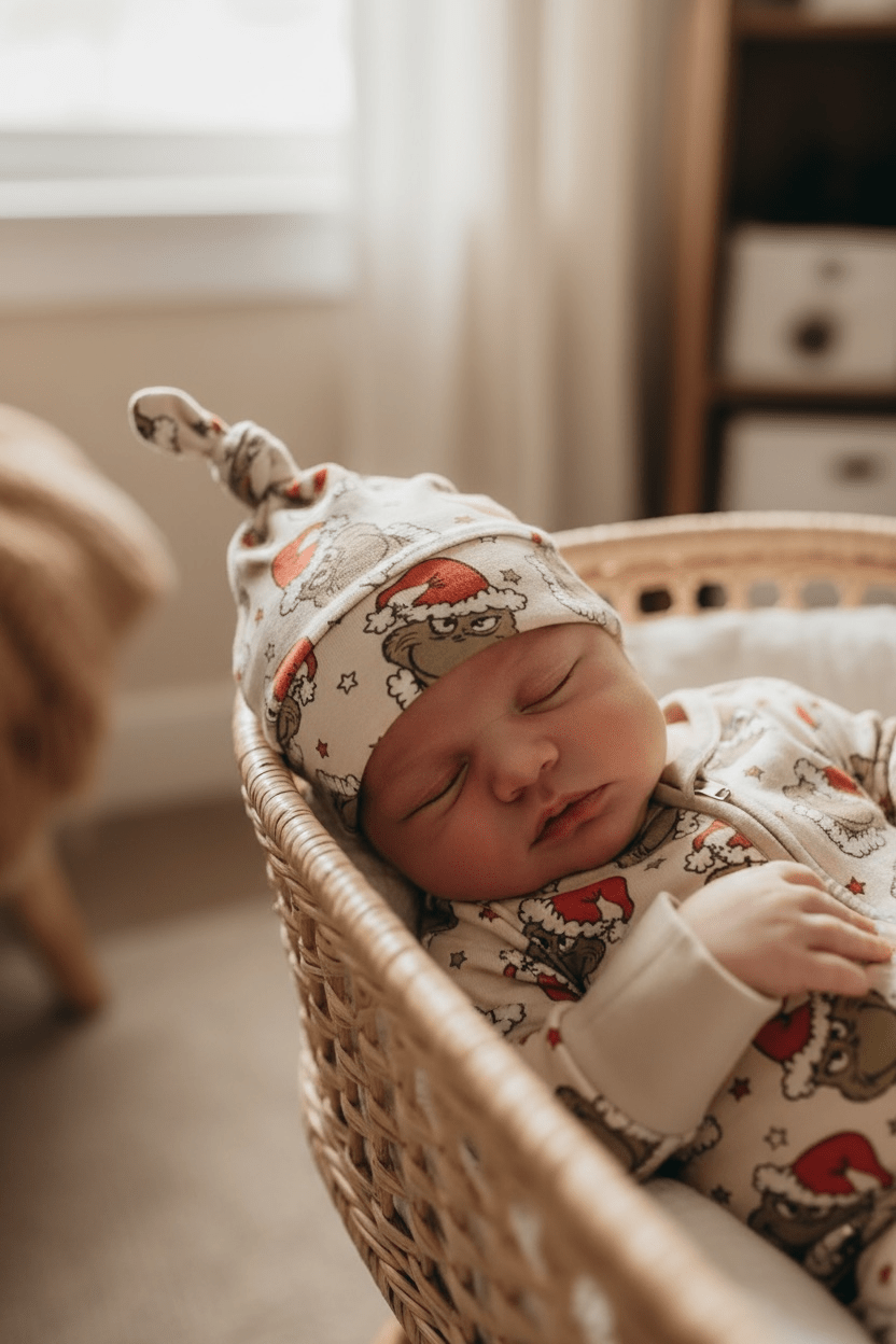 Dreamlet Grinchy Cheer (Knotted Hat) - 