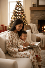 Dreamlet Grinchy Cheer (Women's Long Sleeve PJ) - 