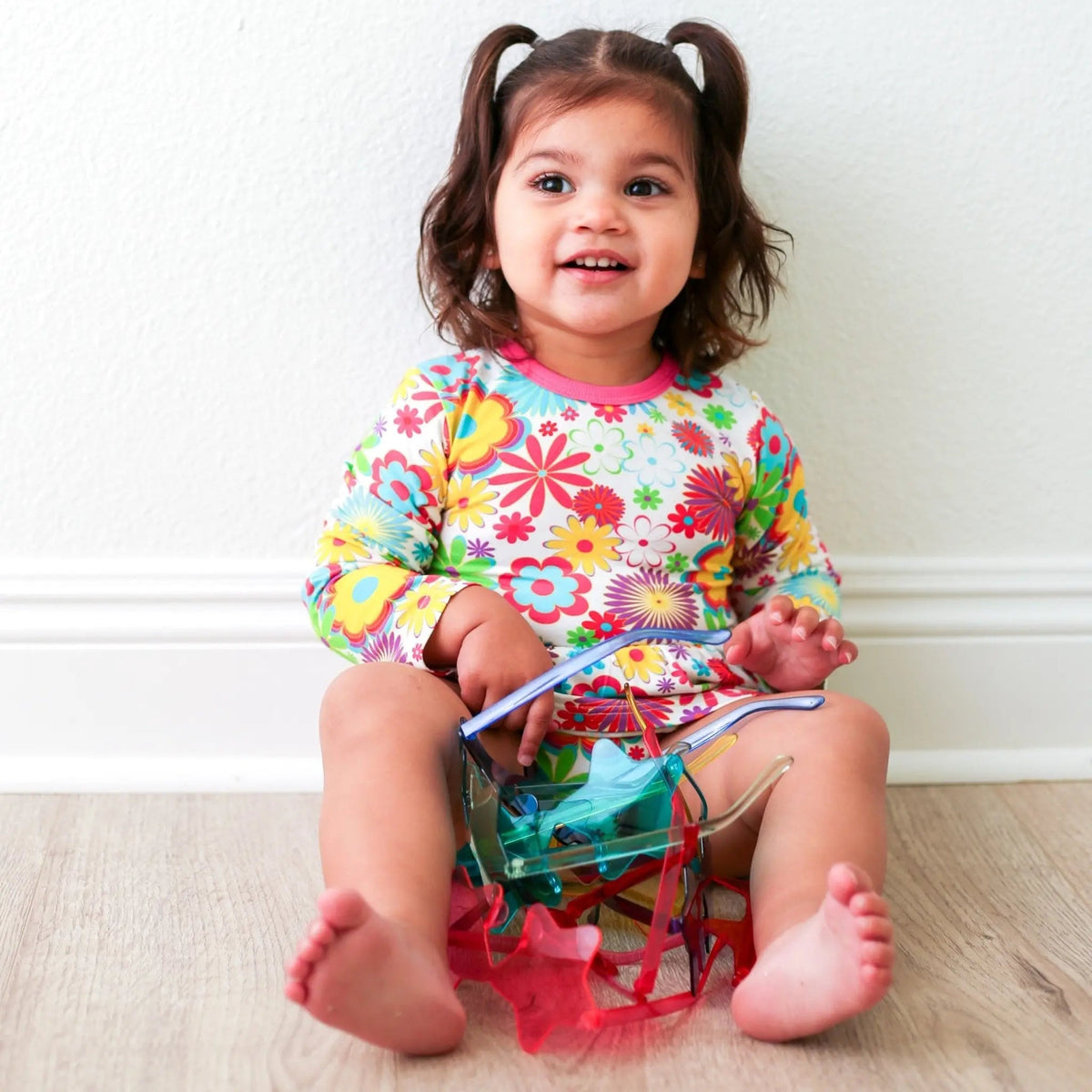 Bestaroo Groovy Bloom Bodysuit Dress - 